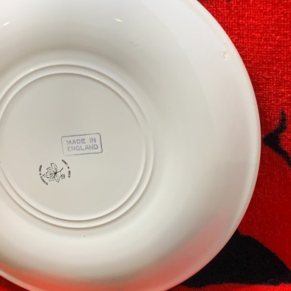 Vintage Christmas Plate. Made In England. Decorated In Canada. Very Good Conditi - Picture 6 of 9